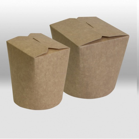 Customized Disposable takeaway kraft paper noodle box - Dreamfly ...